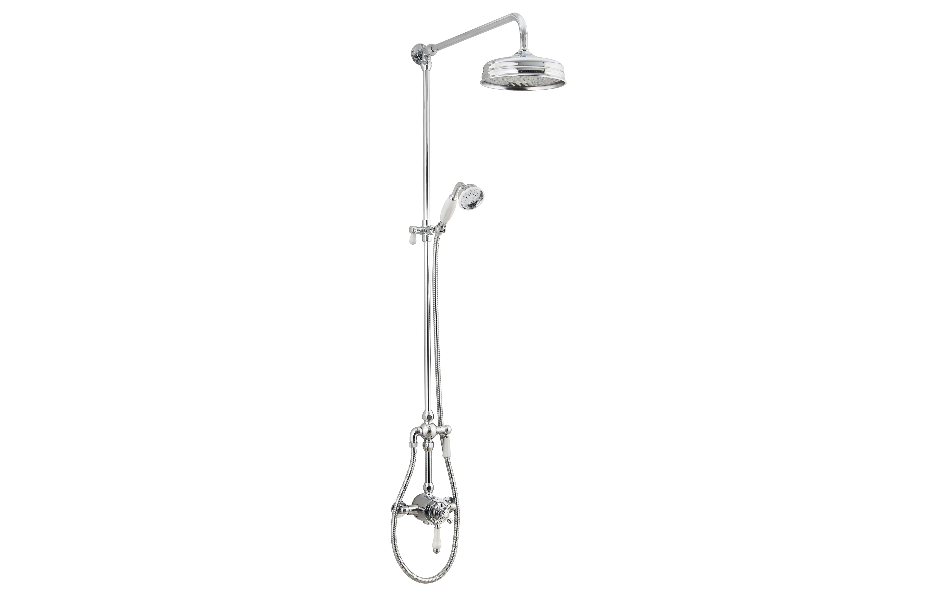Tenby Traditional Dual Control Shower Kit - Tailored Bathrooms
