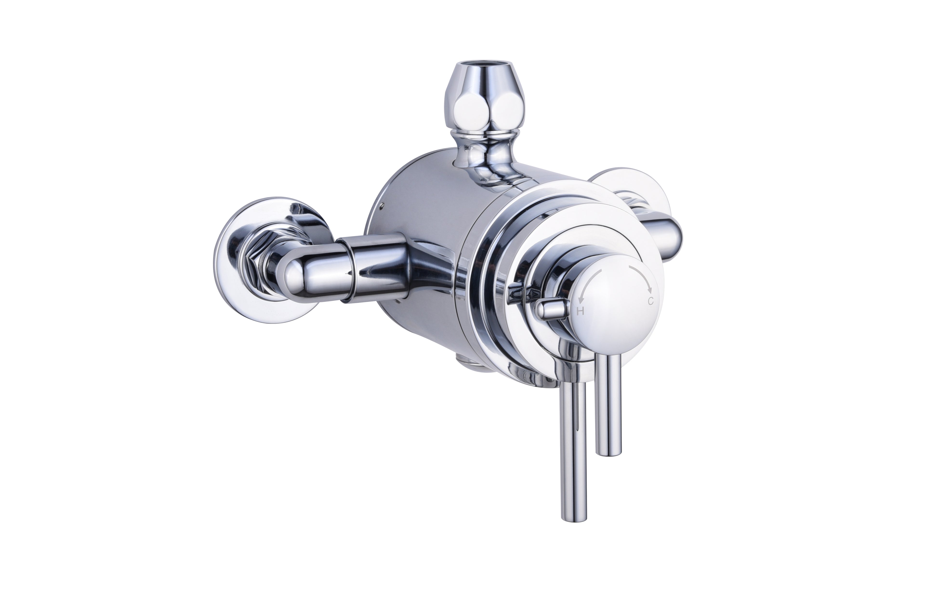 Conwy Concentric Thermostatic Mixer Valve (Exposed)