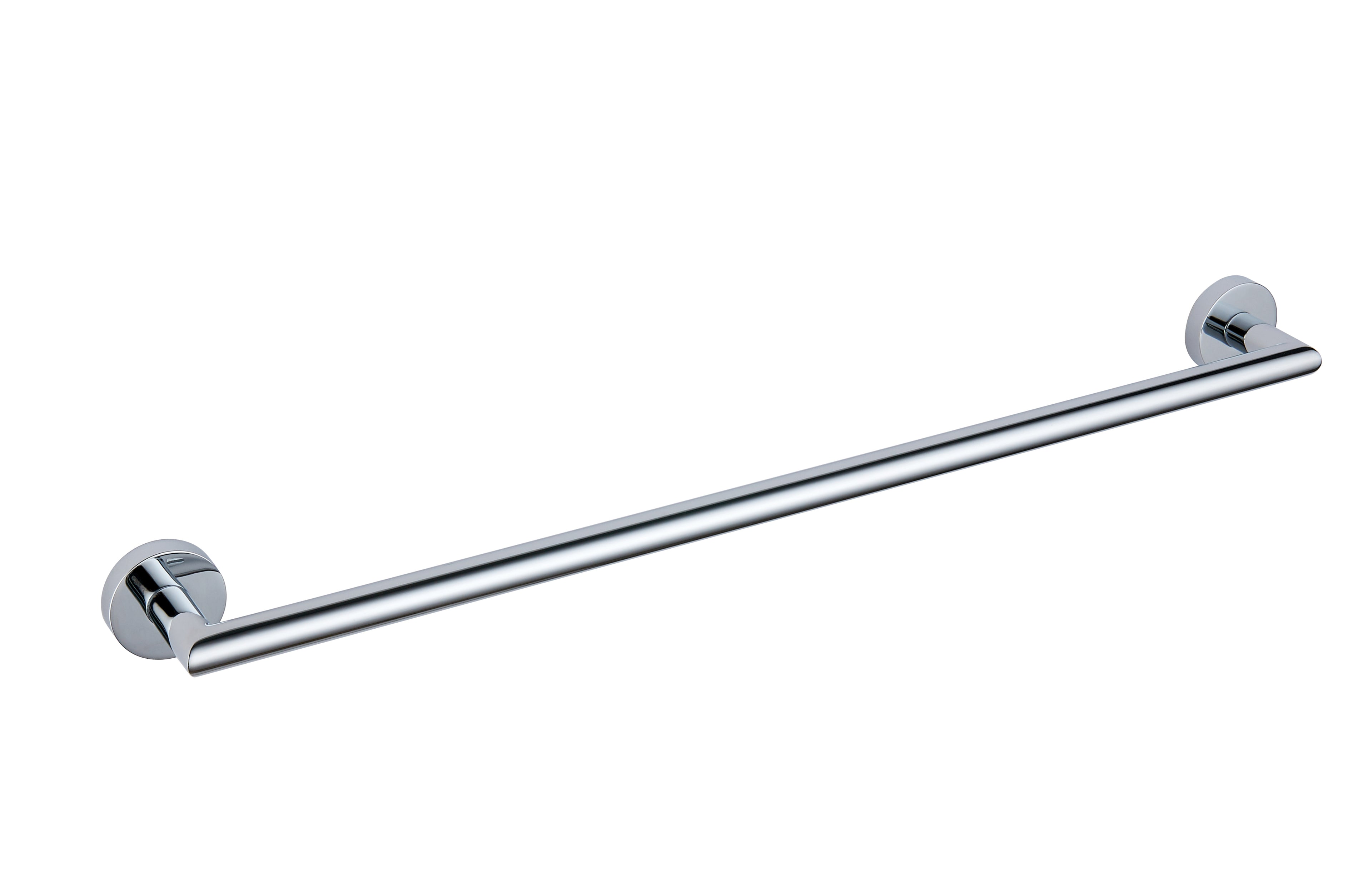 Melbourne Round Single Towel Rail - Tailored Bathrooms