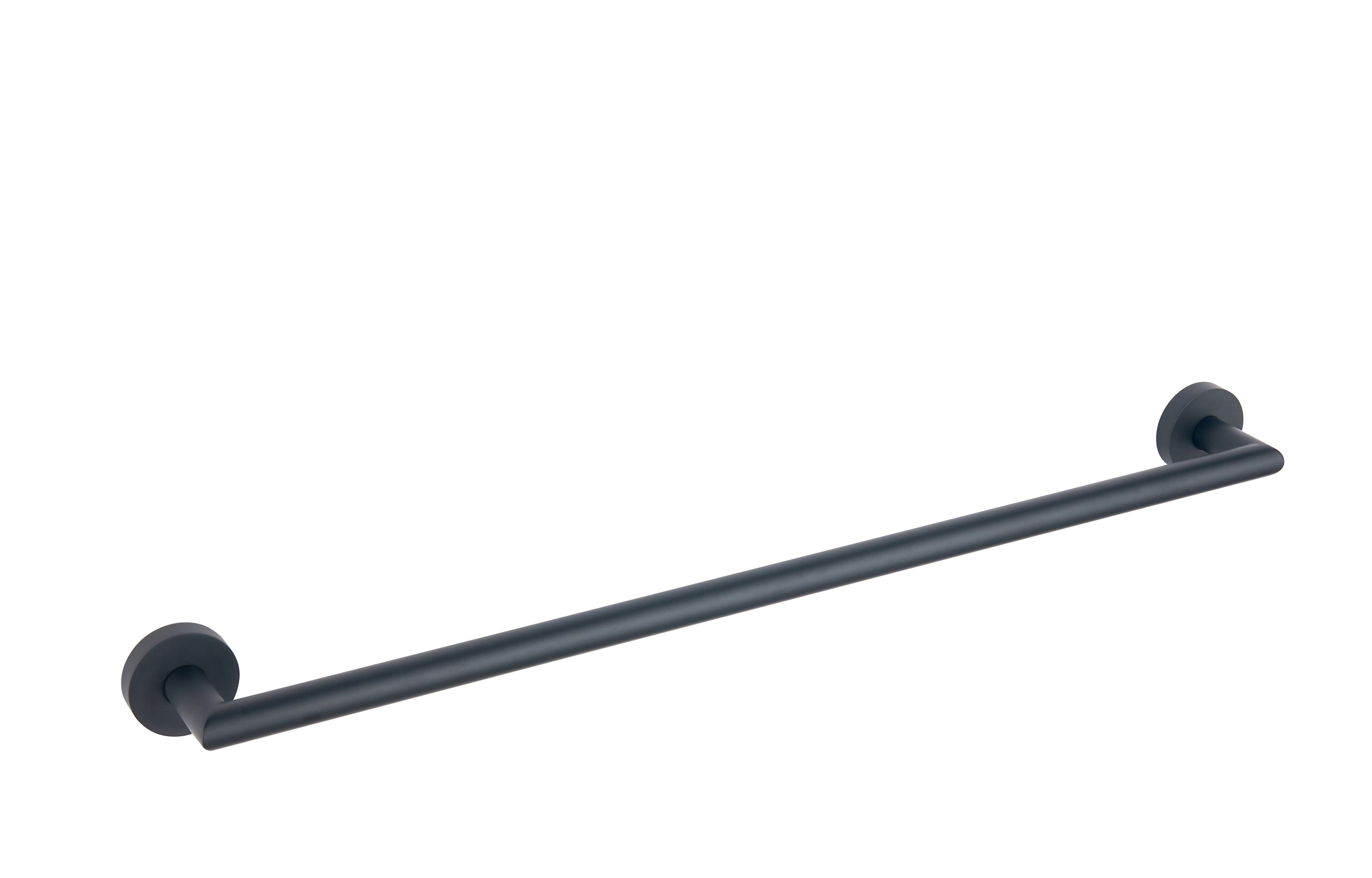 Melbourne Round Single Towel Rail - Tailored Bathrooms