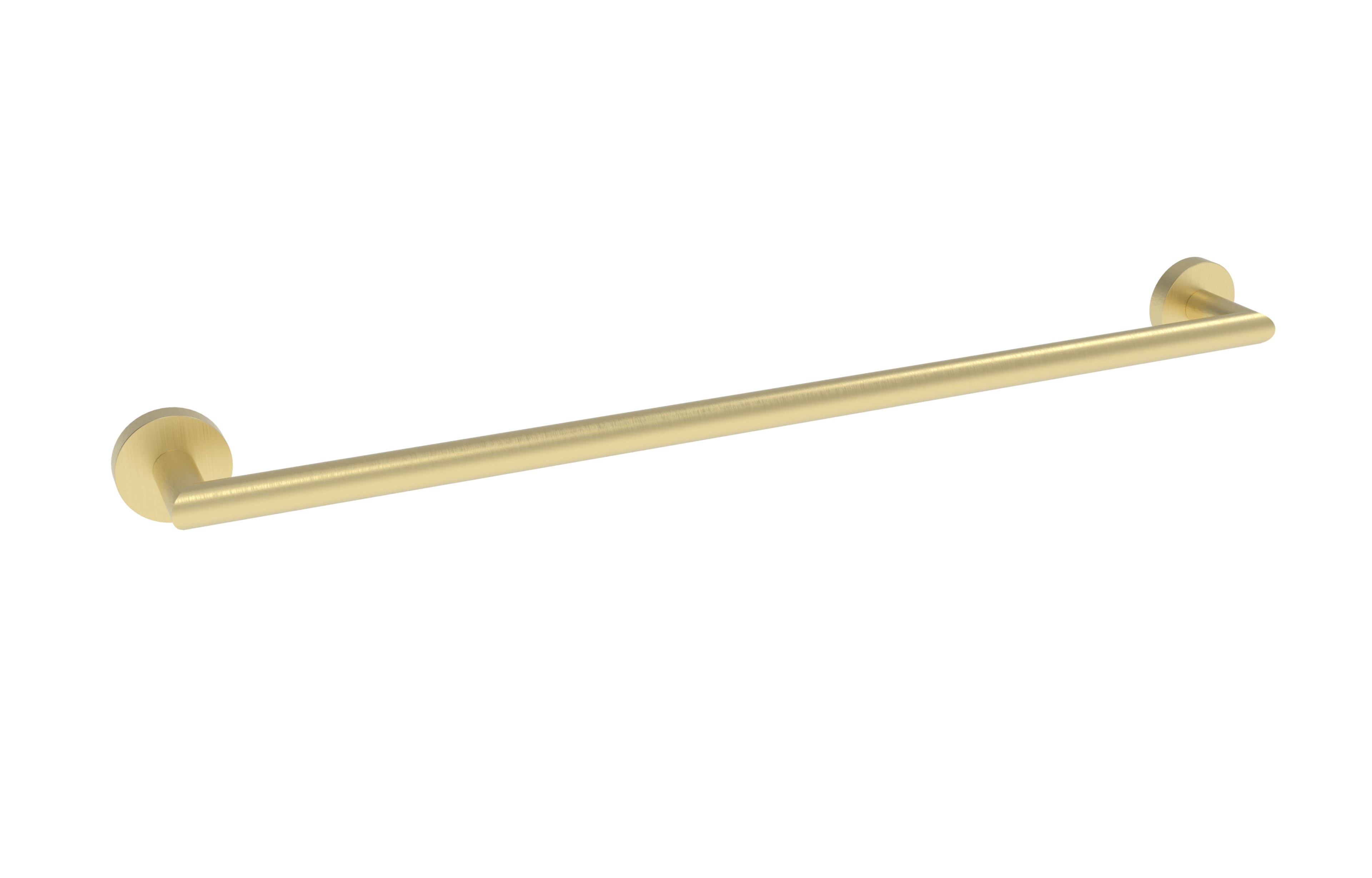 Melbourne Round Single Towel Rail - Tailored Bathrooms