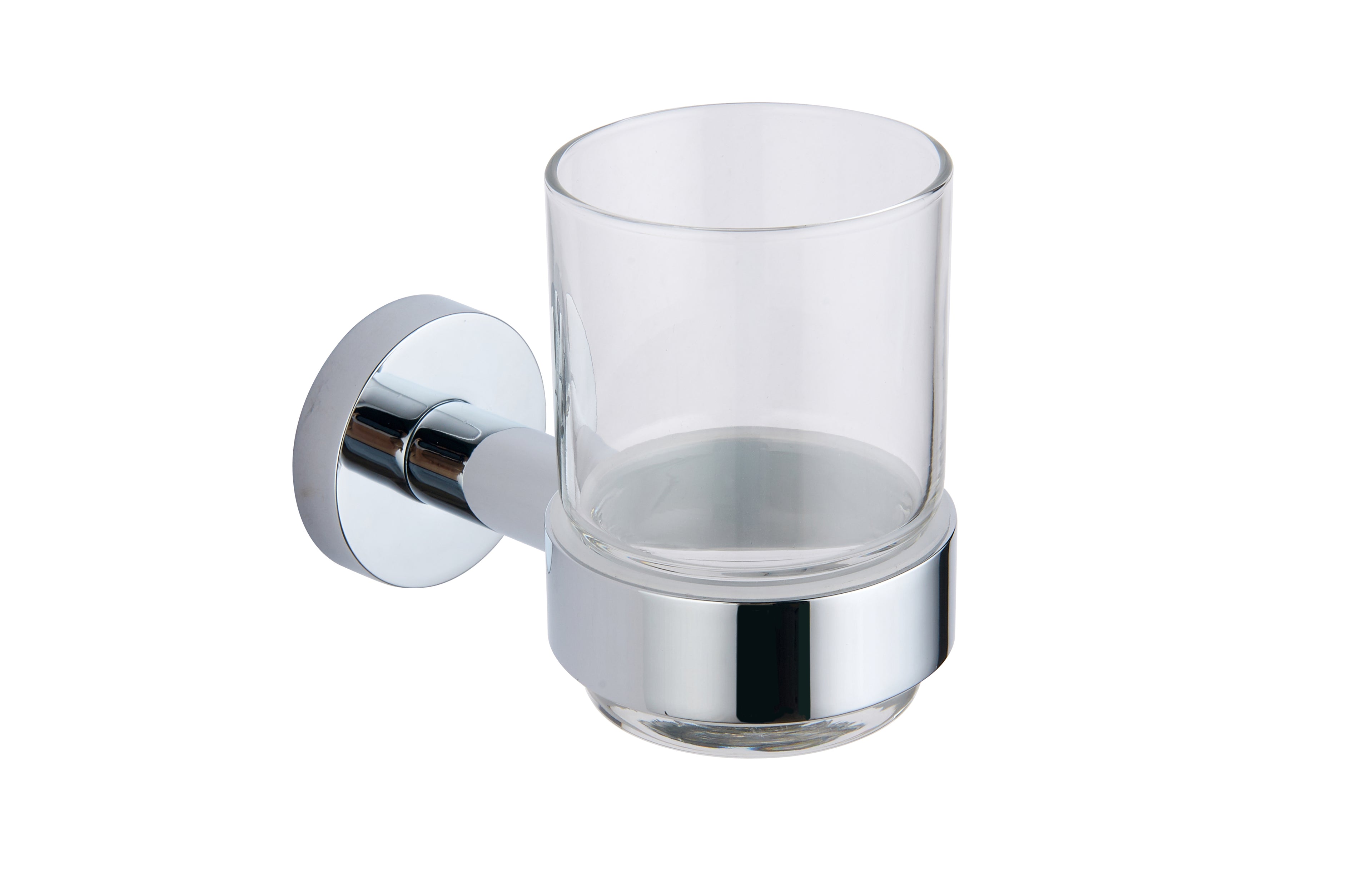 Melbourne Round Tumbler & Holder - Tailored Bathrooms