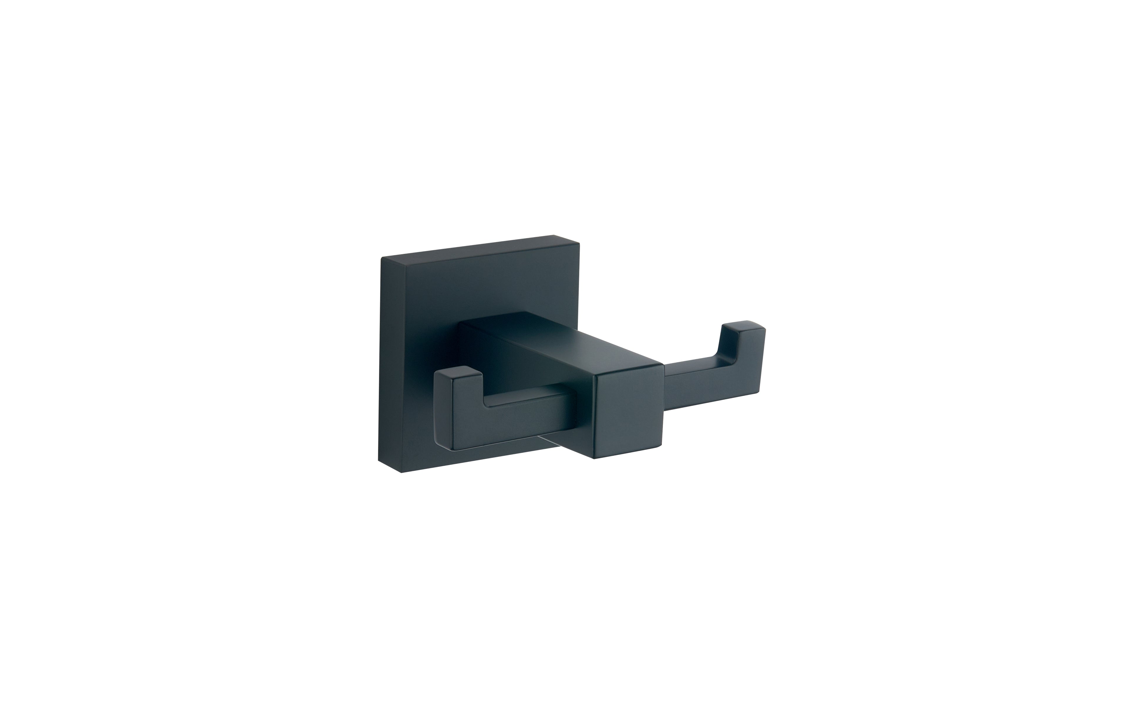 Sydney Square Double Robe Hook - Tailored Bathrooms
