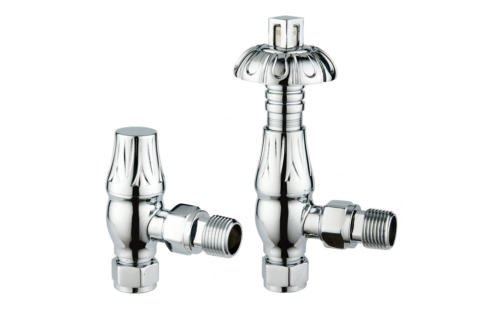 Builth TRV Metal Head Angle - Tailored Bathrooms