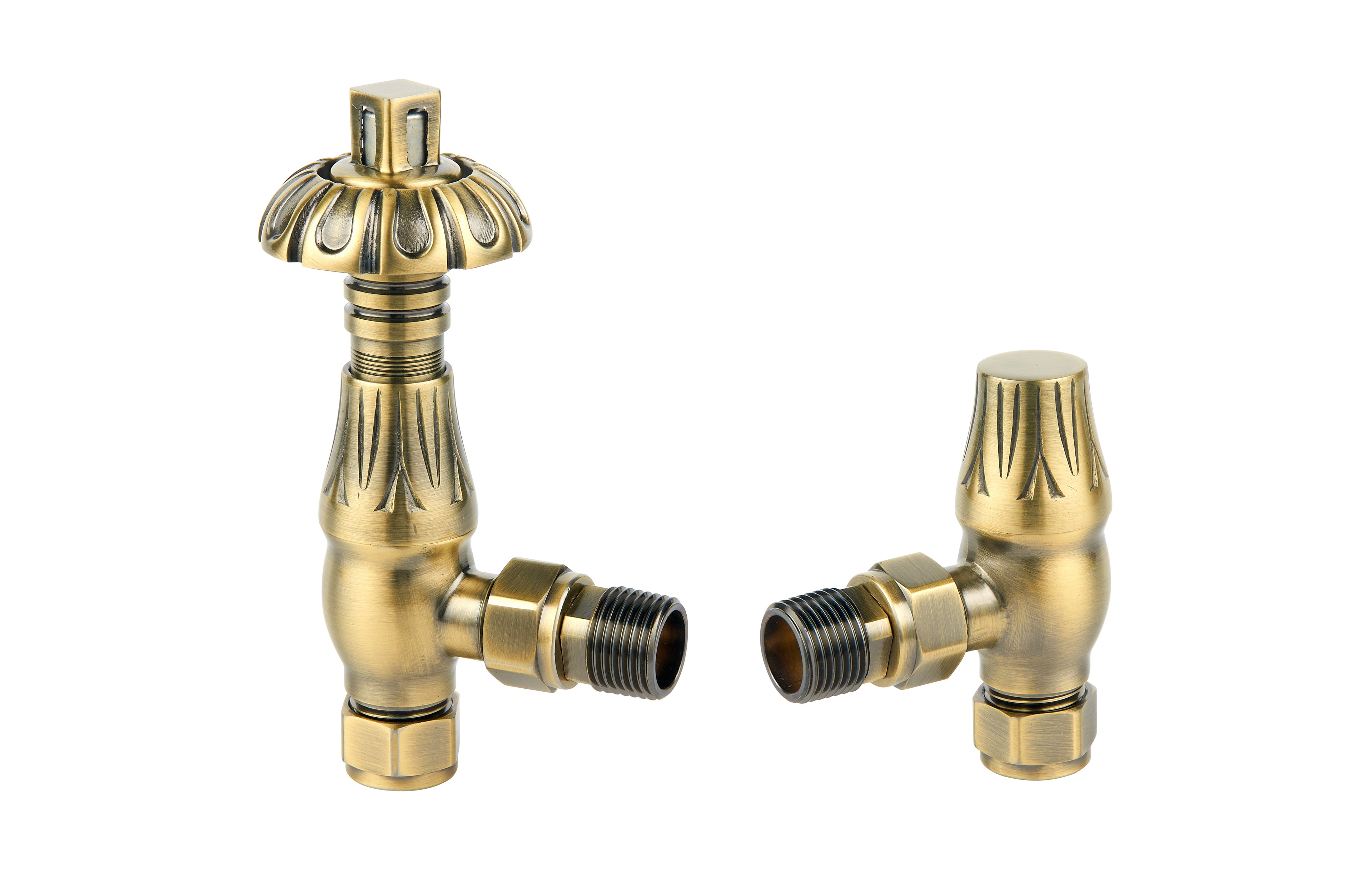 Builth TRV Metal Head Angle - Tailored Bathrooms