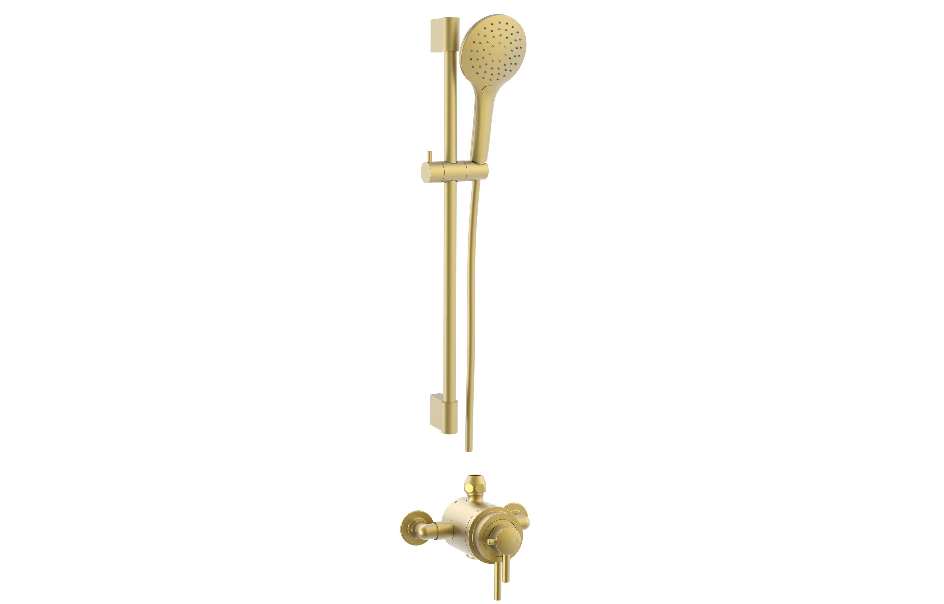Conwy Concentric Dual Control Shower Kit - Tailored Bathrooms
