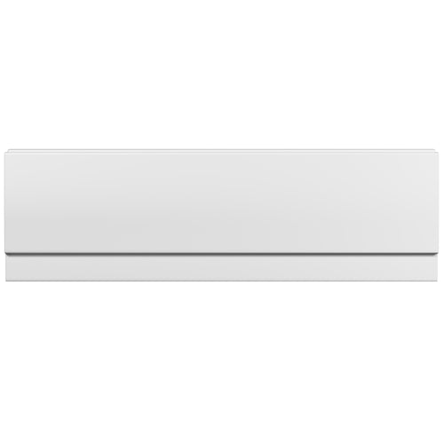 Front view of 1800mm Front Bath Panel in sleek white finish, durable modern design for a polished, seamless bathroom look