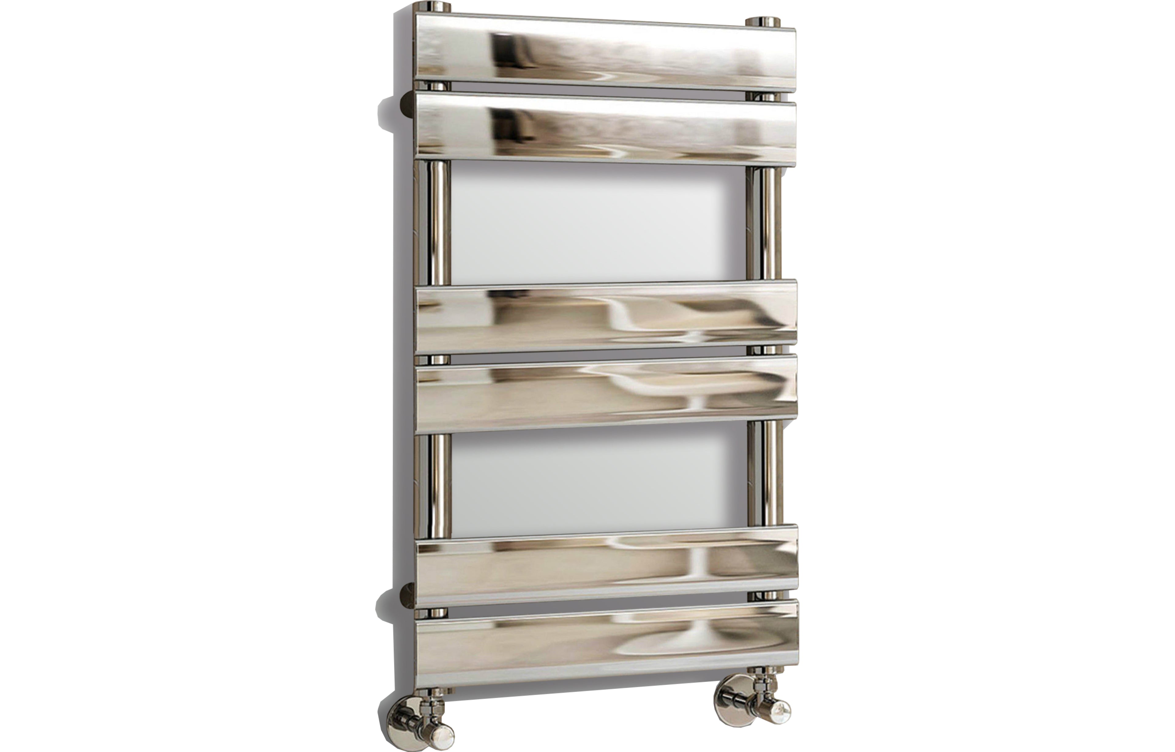 Queenstown Designer Towel Radiator Chrome 650x400mm - Tailored Bathrooms