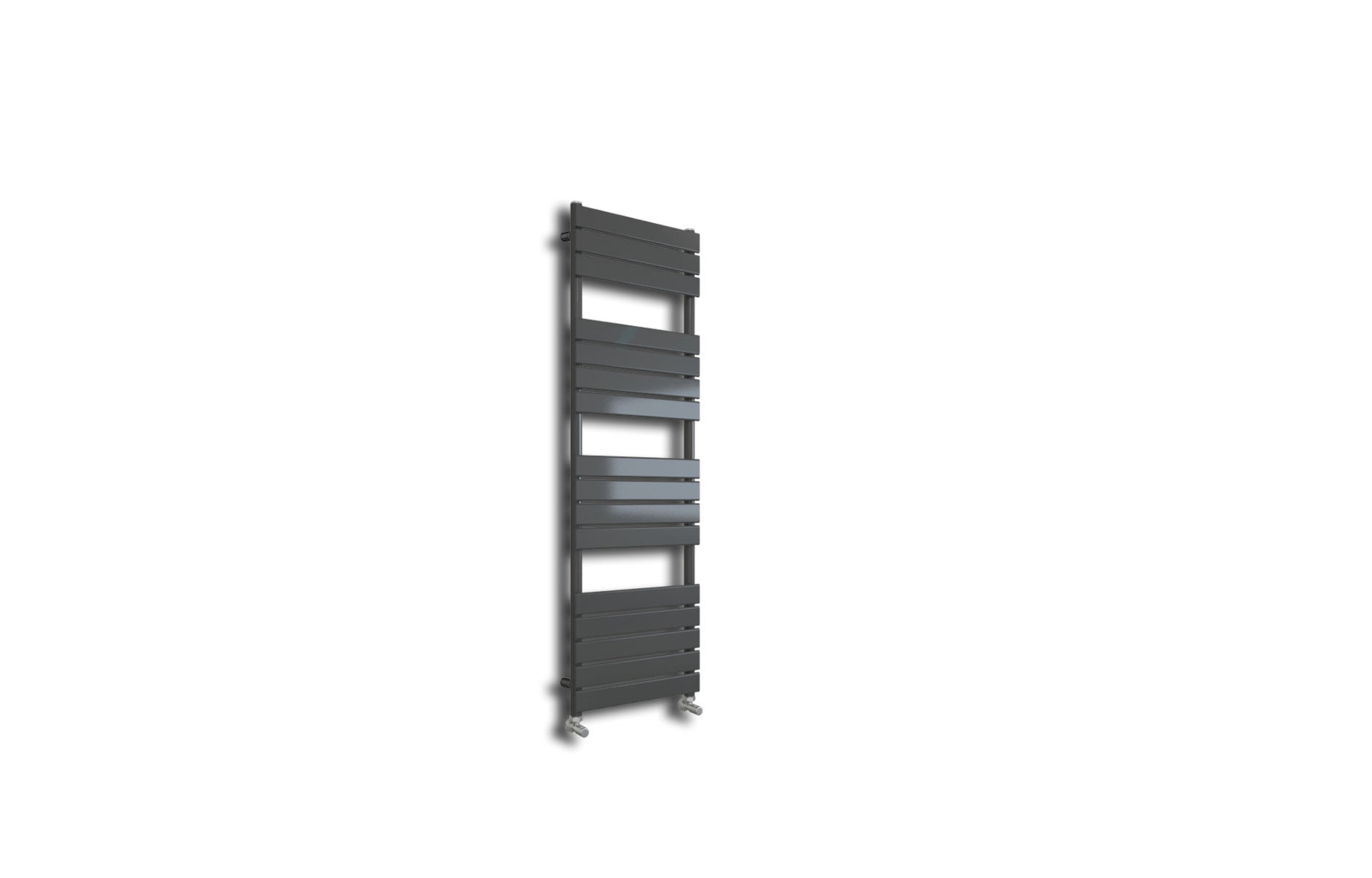 Queenstown Designer Towel Radiator Anthracite Grey 1600x600mm - Tailored Bathrooms