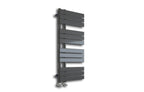 Wellington Designer Offset Towel Radiator Anthracite Grey 1126x500mm - Tailored Bathrooms