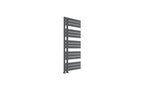 Wellington Designer Offset Towel Radiator Anthracite Grey 1292 x 500mm - Tailored Bathrooms