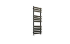 Queenstown Designer Towel Radiator Matte Black 1200x450mm - Tailored Bathrooms