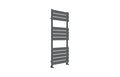 Queenstown Designer Towel Radiator Gunmetal 1200x450mm - Tailored Bathrooms