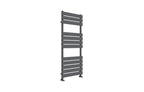 Queenstown Designer Towel Radiator Gunmetal 1200x450mm - Tailored Bathrooms
