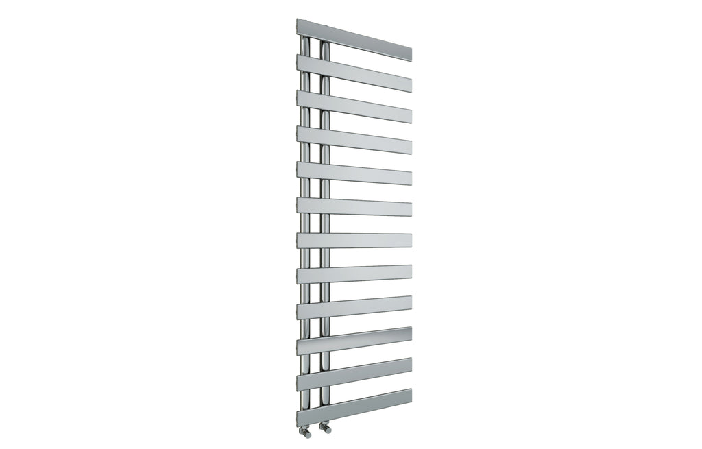 Milton Designer Offset Towel Radiator Chrome 1564x500mm - Tailored Bathrooms