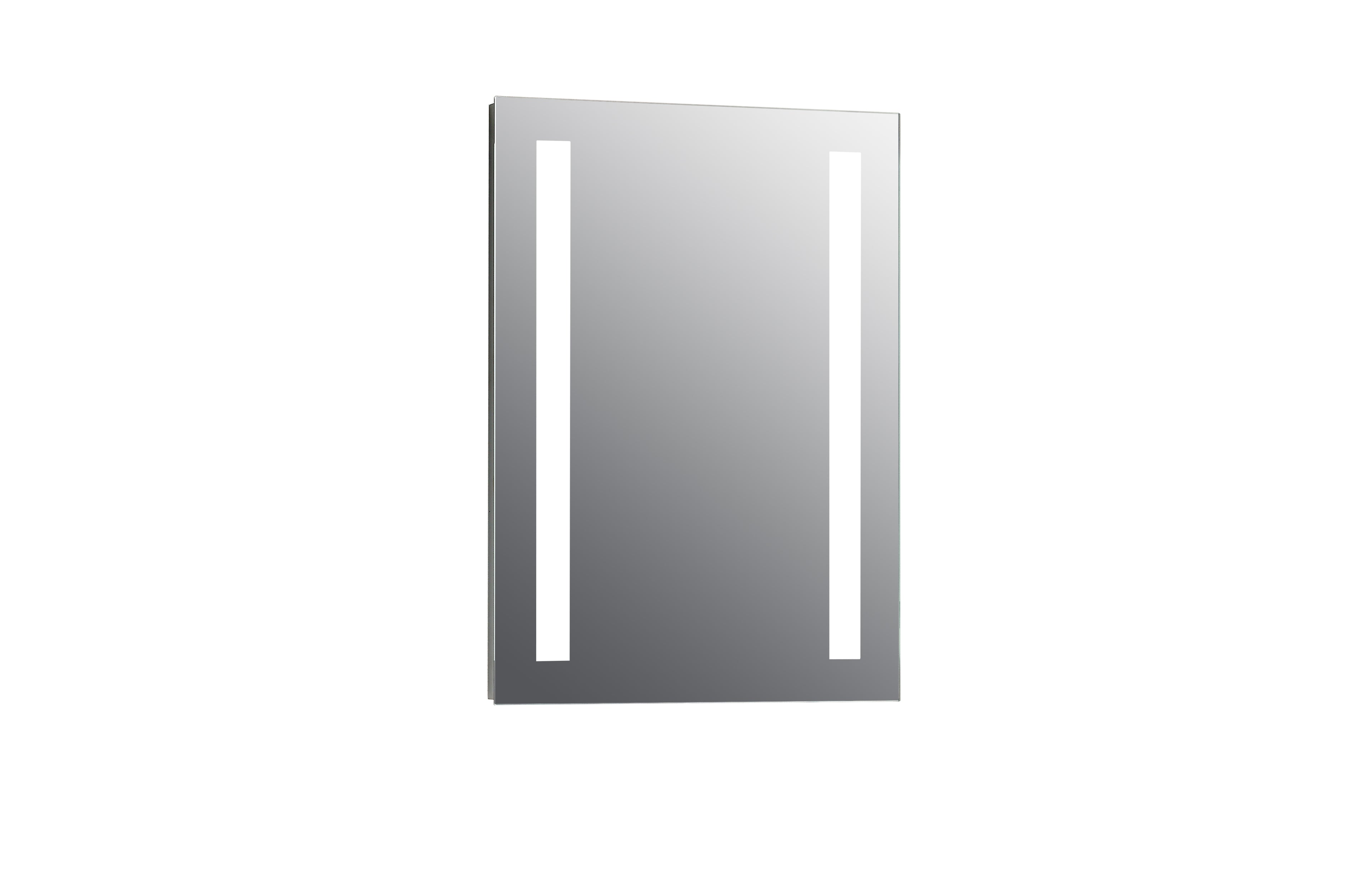 Niall Twin Vertical Strip LED Touch Mirror - Tailored Bathrooms