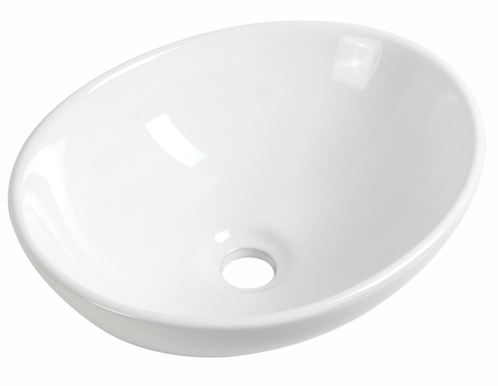 Pisa Counter Top Ceramic Basin - Tailored Bathrooms