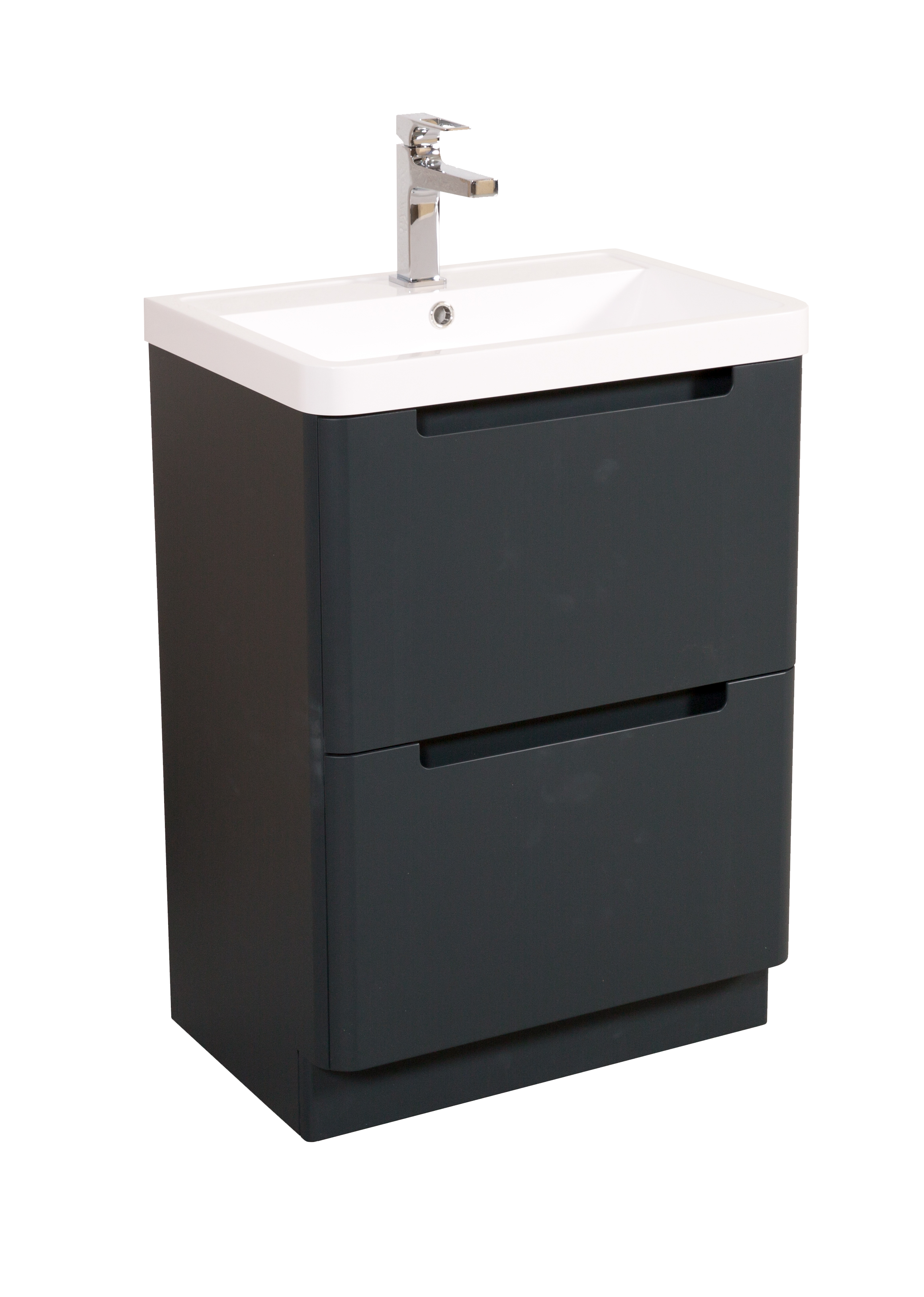 Monza 600mm Floor Standing Base Units Only - Tailored Bathrooms