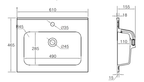 Flauto/Piatta Matte Basin - Tailored Bathrooms