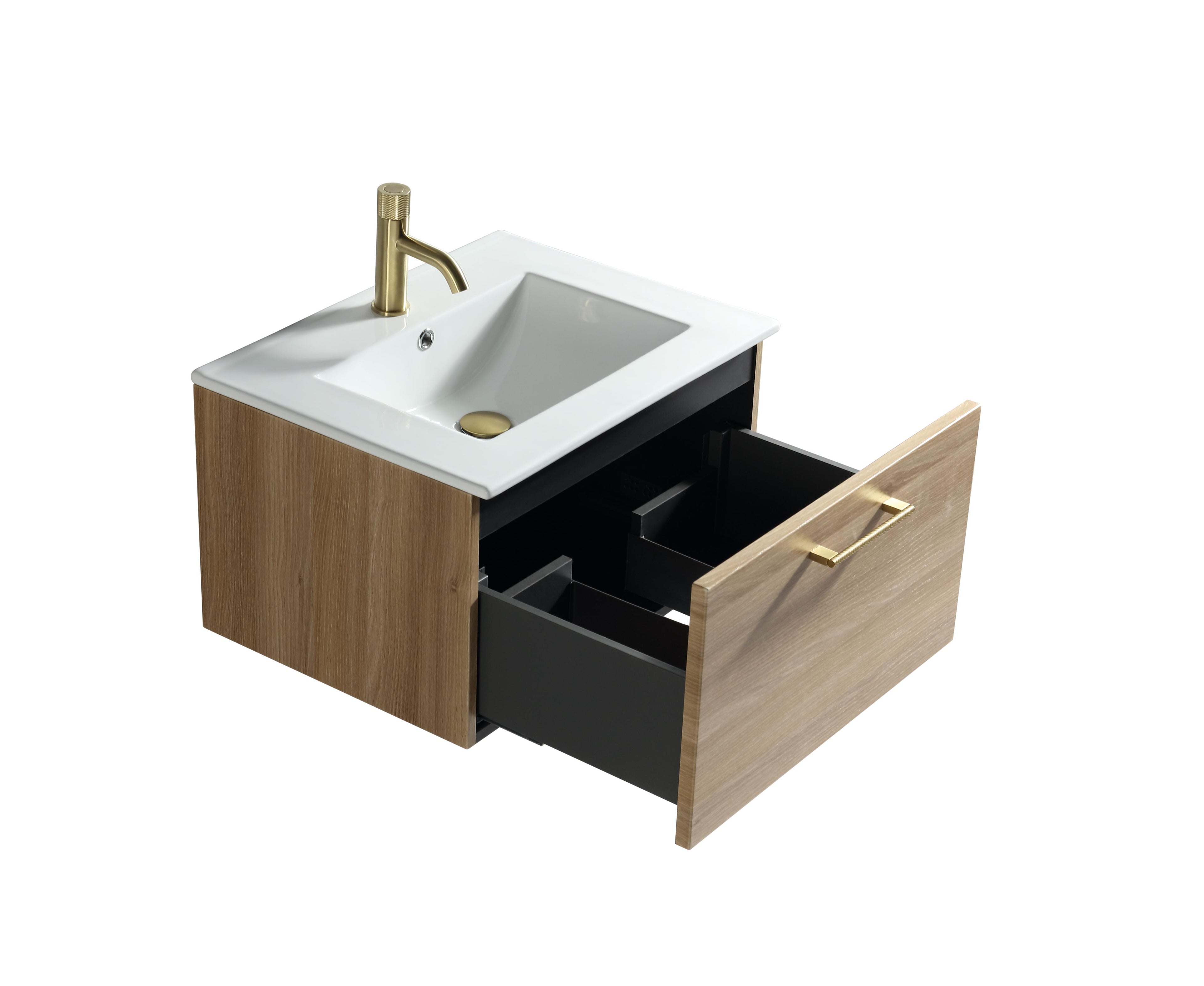 Piatta 600mm Wall Hung Vanity - Tailored Bathrooms
