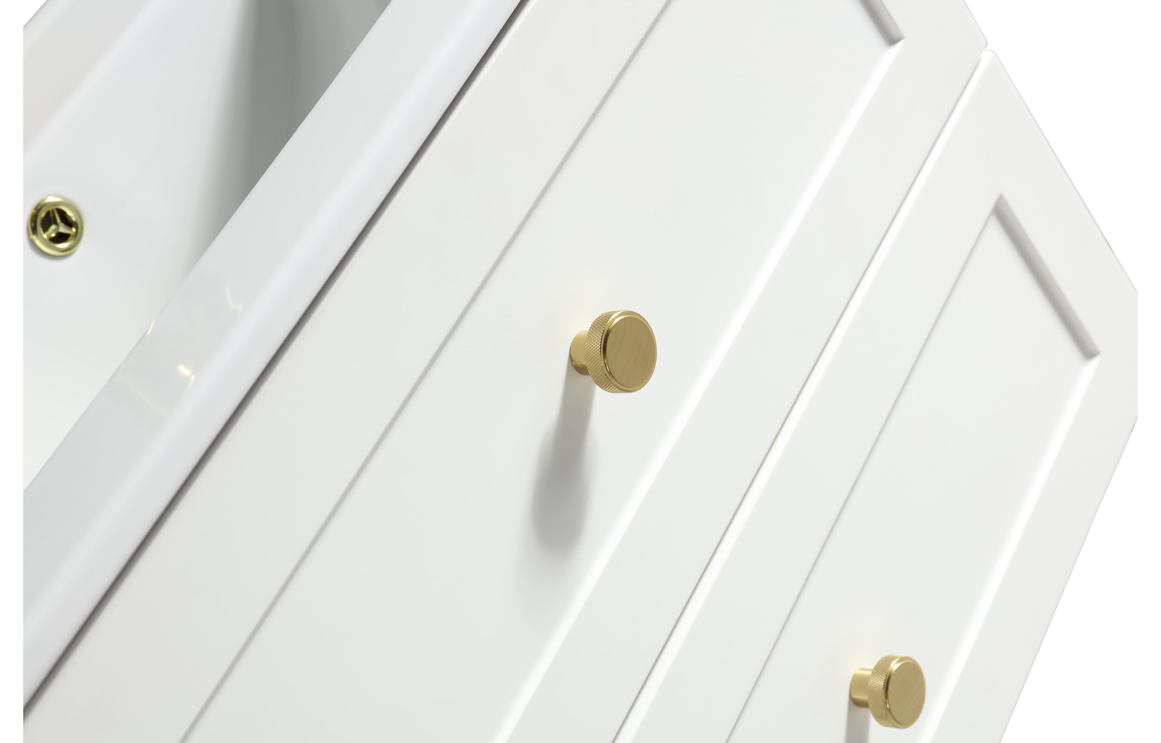 Bakewell 600mm Wall Hung Vanity Silk White - Tailored Bathrooms