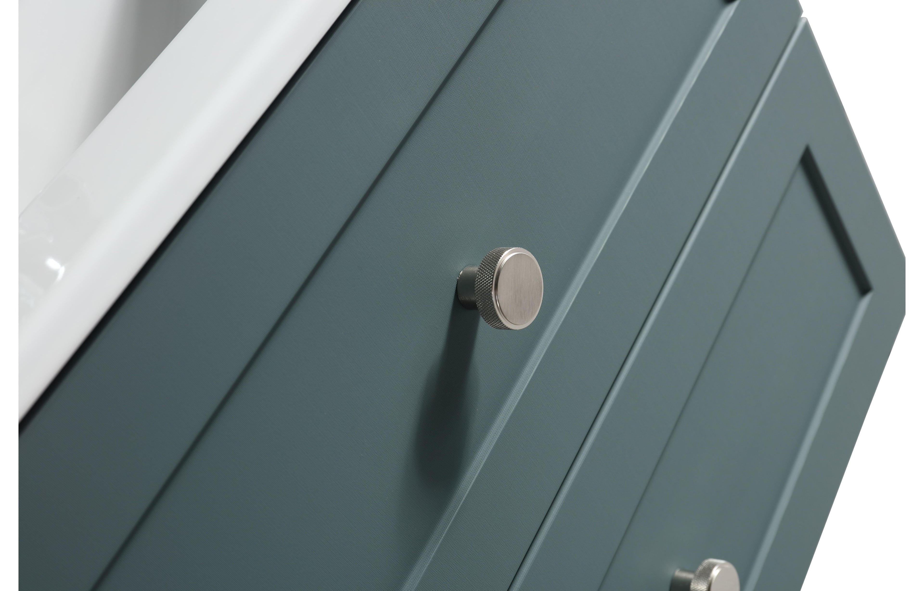 Bakewell 600mm Wall Hung Vanity Smoked Sage - Tailored Bathrooms