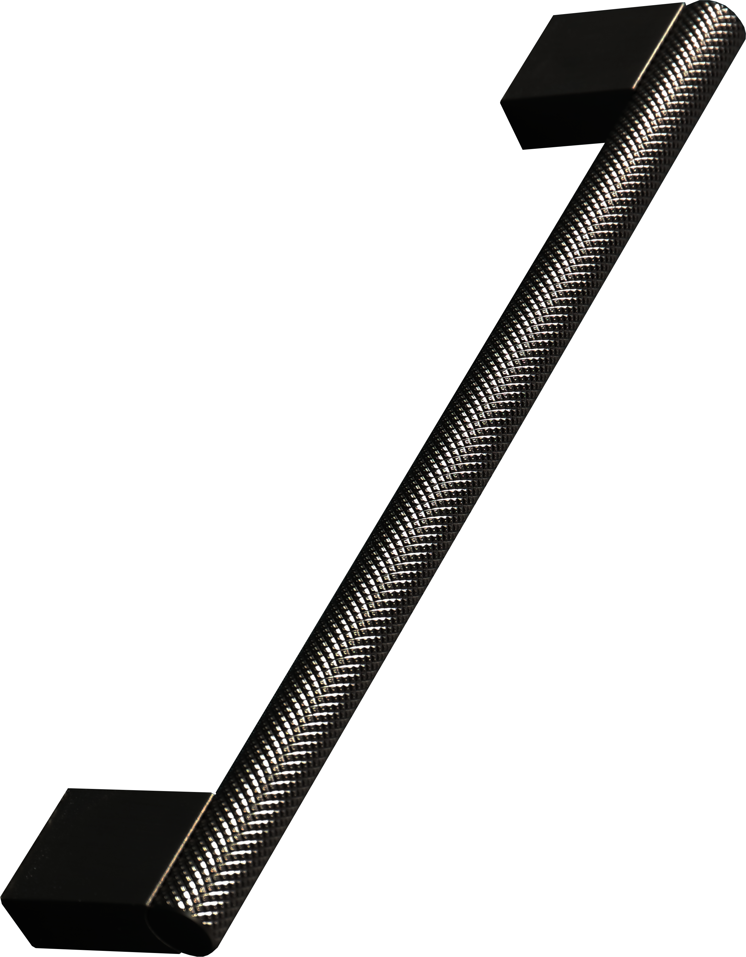 Knurled Straight Handle 180mm - Tailored Bathrooms