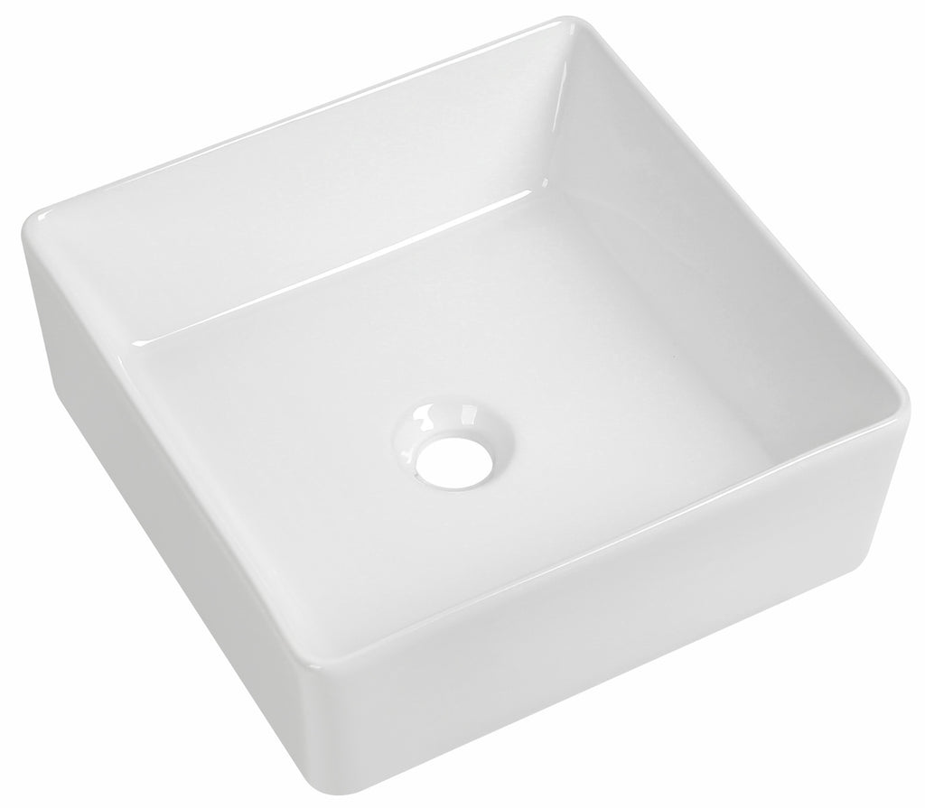 Blanc Countertop Basin - Gloss White - Tailored Bathrooms