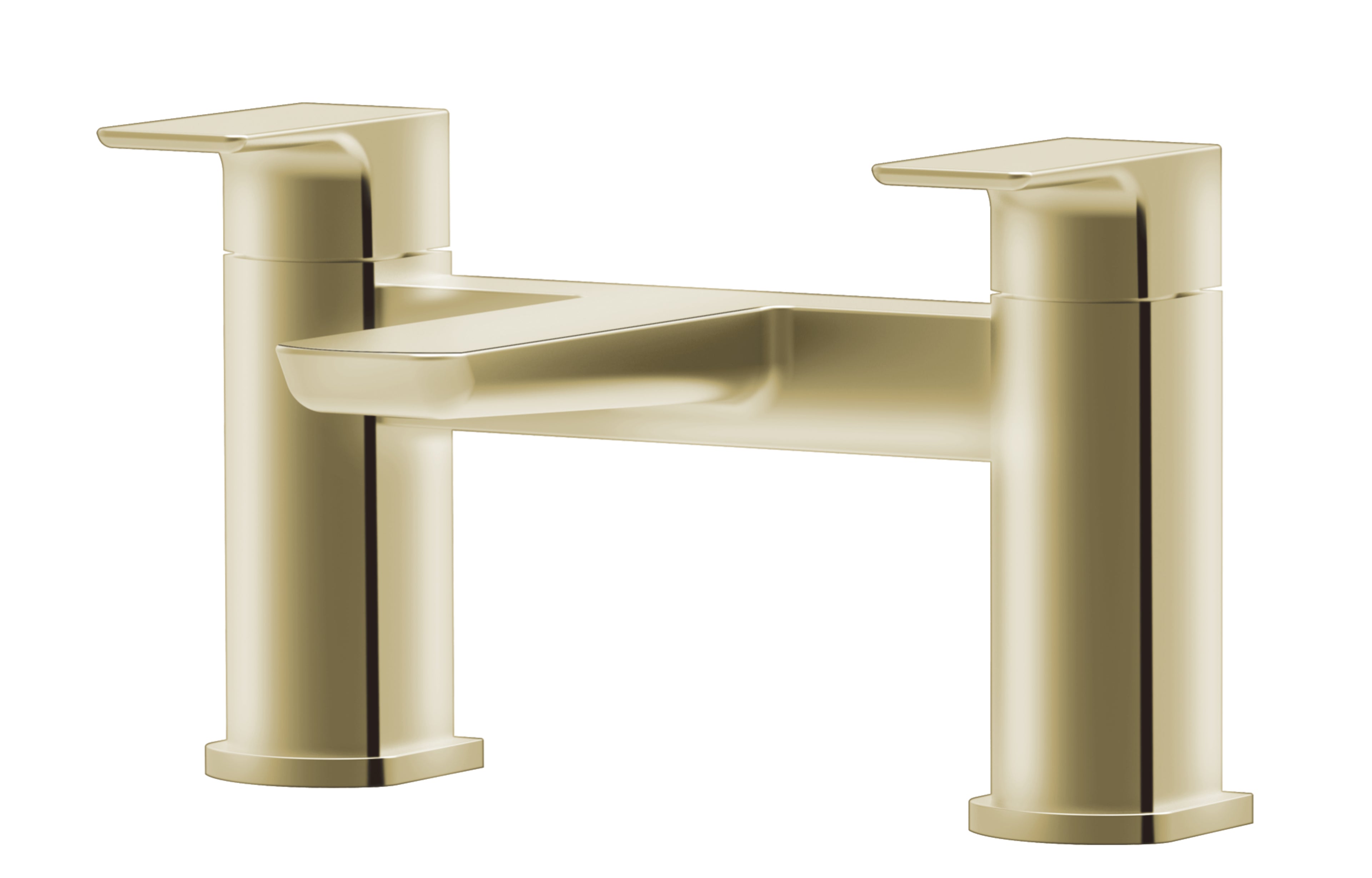 Swansea Brass Bath Filler - Tailored Bathrooms