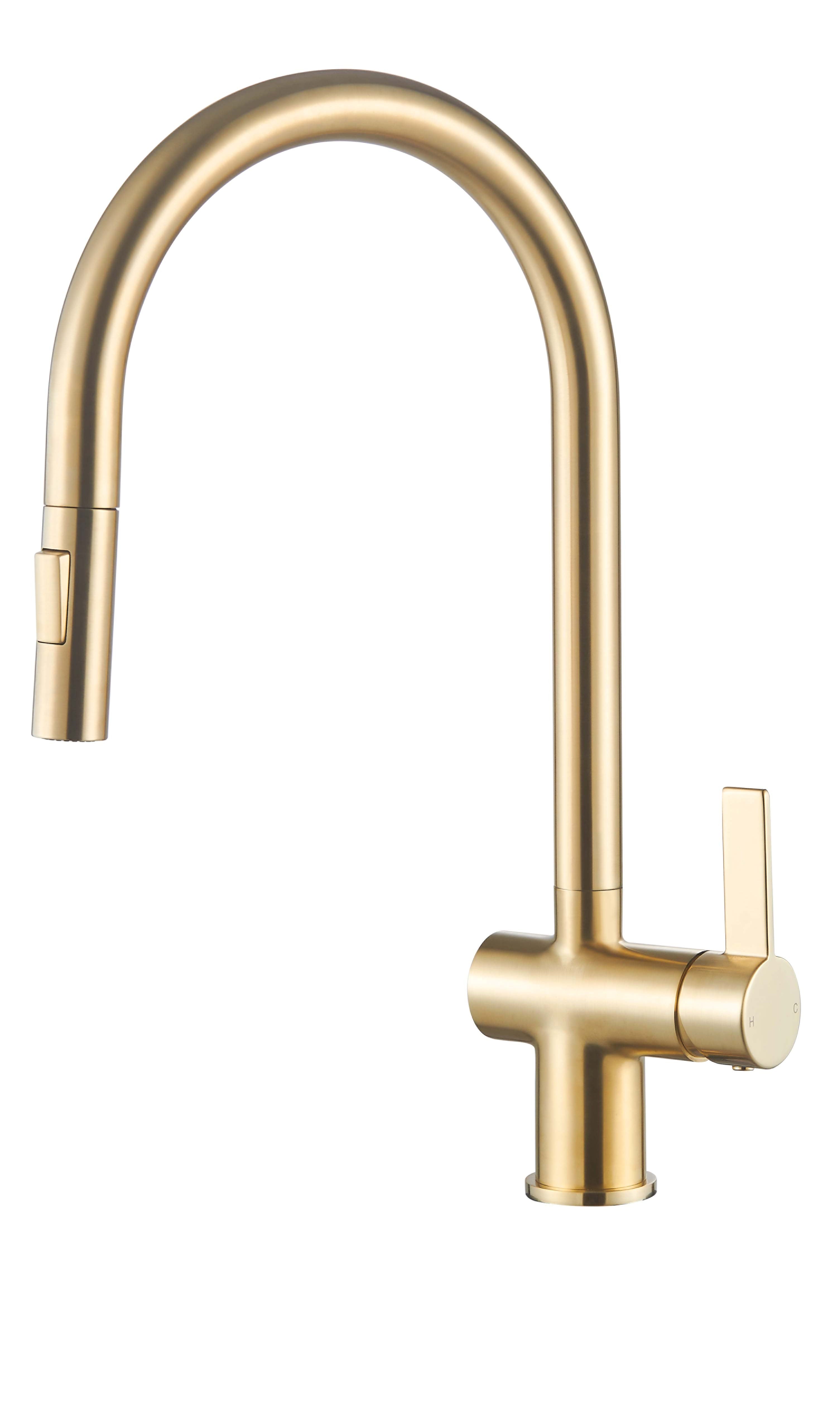 Mayhill Single Lever Pull Out Kitchen Tap - Tailored Bathrooms