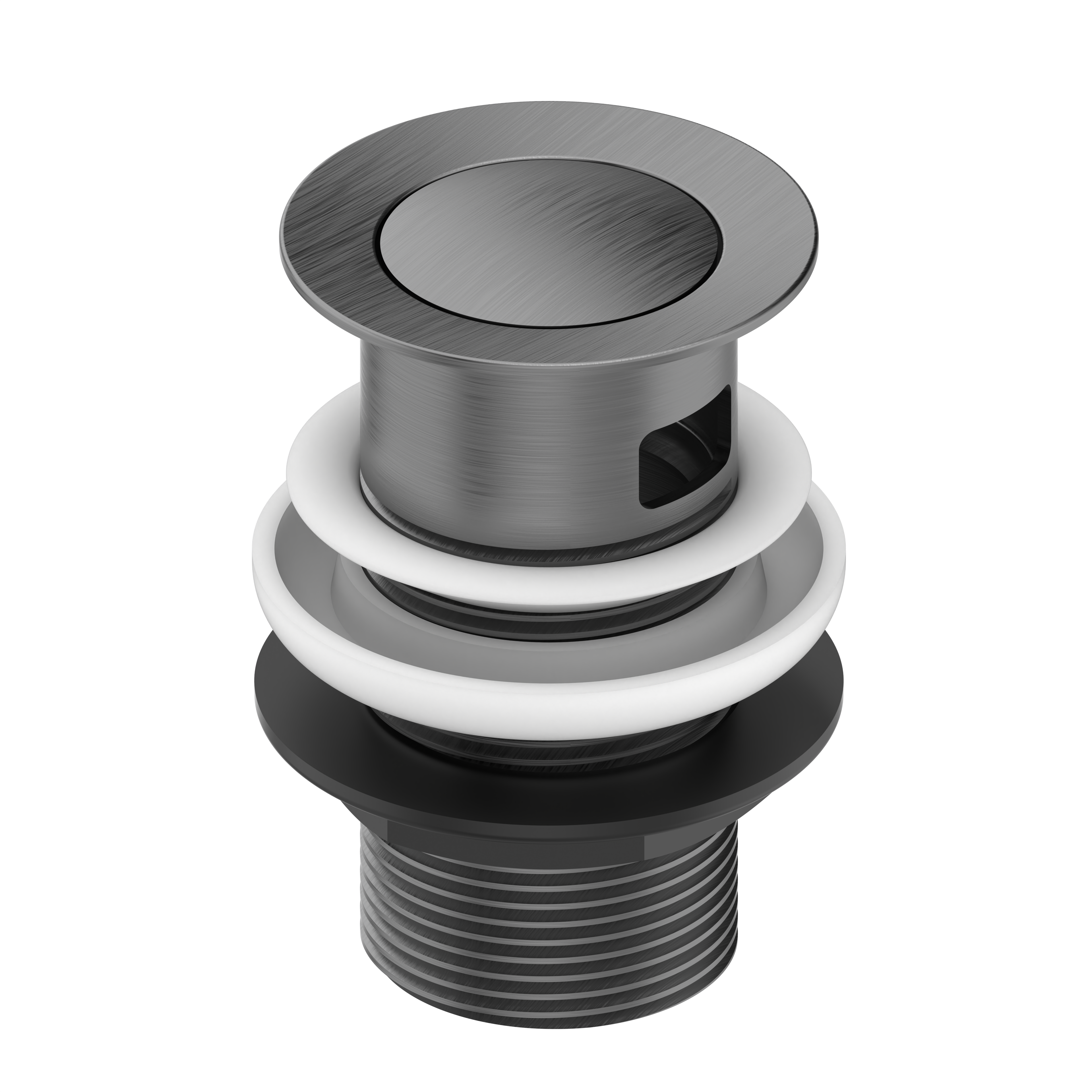 Gunmetal Click Clack  Basin Waste - Tailored Bathrooms