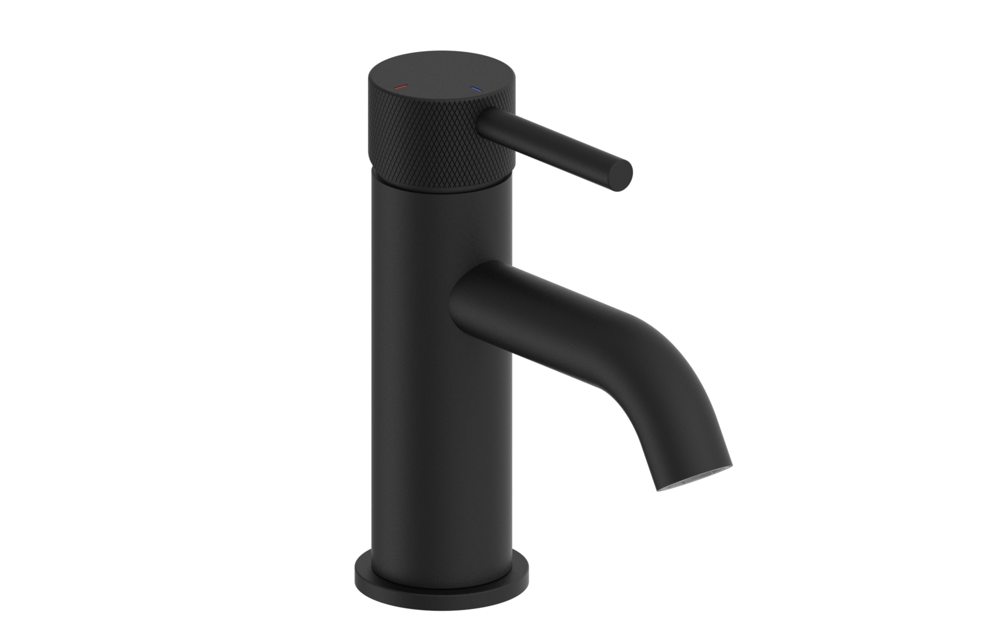 TB+ Redondo Round ECO Control/Cold Water Start Basin Mixer - Tailored Bathrooms