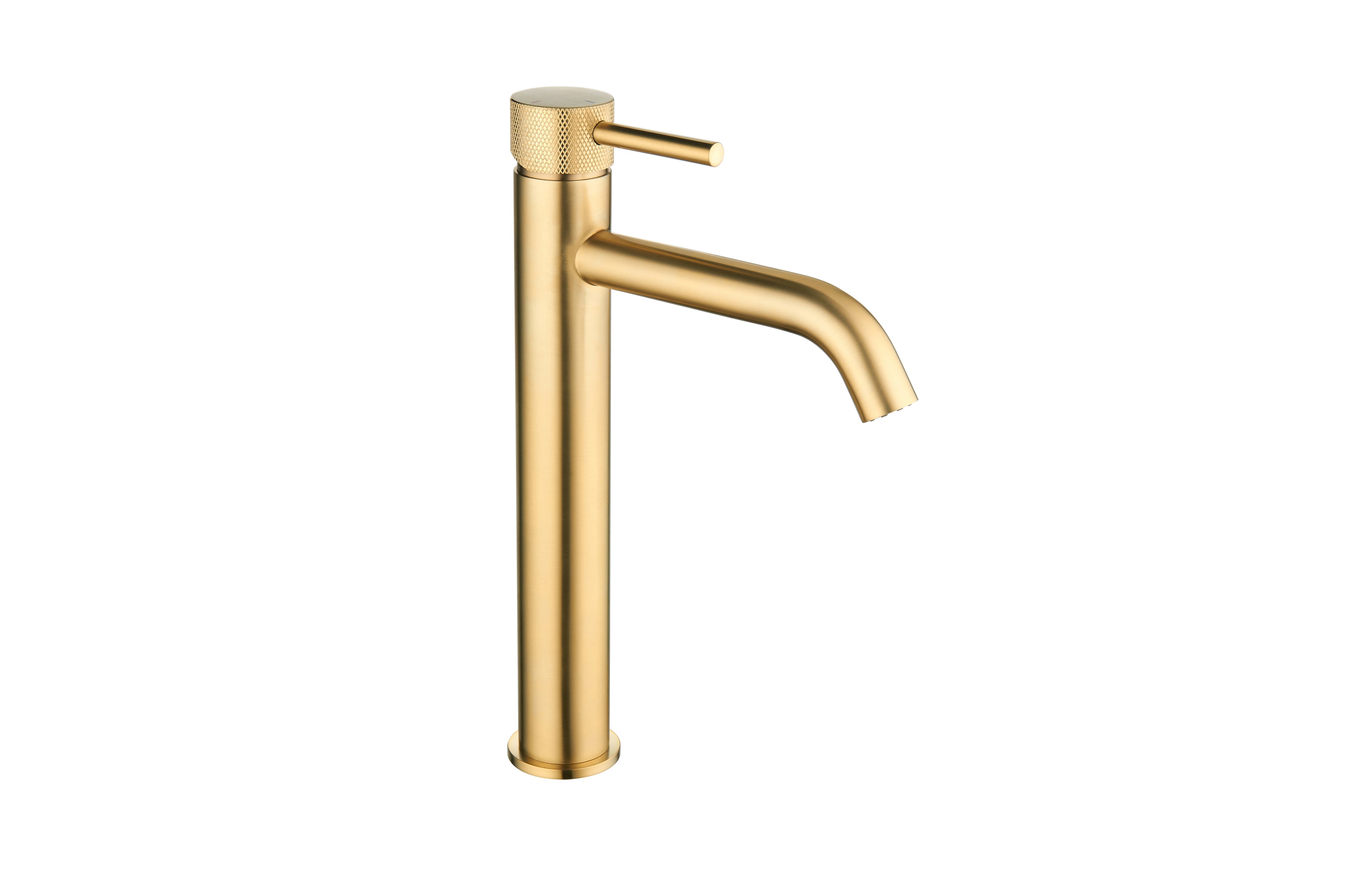 TB+ Redondo Round Tall ECO Control/Cold Water Start Basin Mixer - Tailored Bathrooms