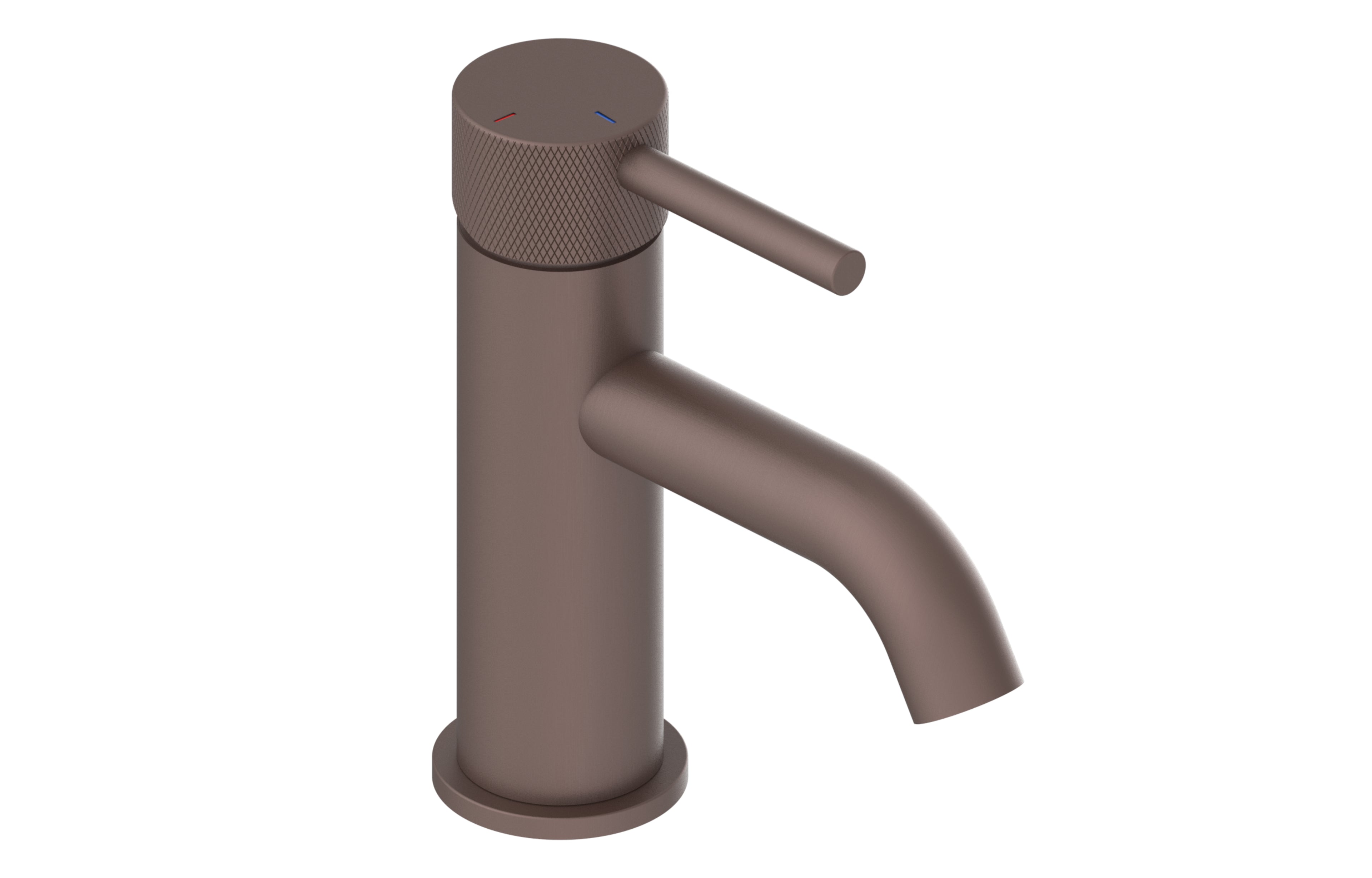 TB+ Redondo Round ECO Control/Cold Water Start Basin Mixer - Tailored Bathrooms