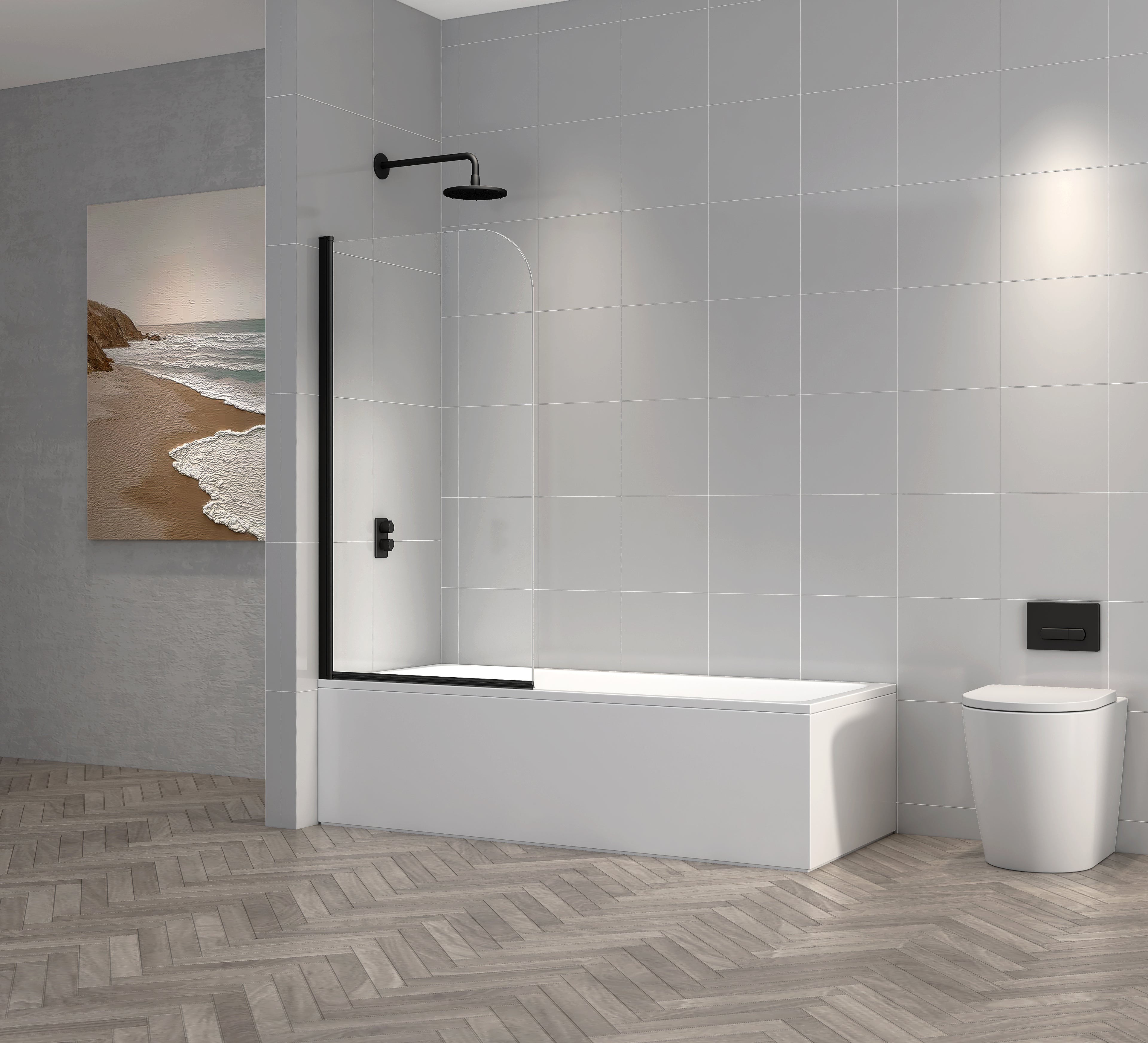 Bath Screens 780x1400 6mm - Tailored Bathrooms