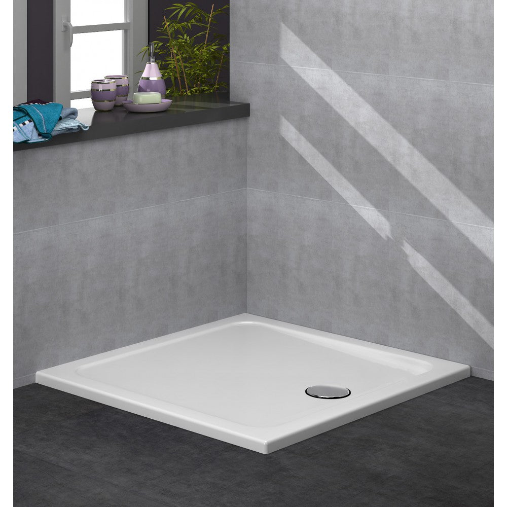 Shower Tray Square Shape - Tailored Bathrooms