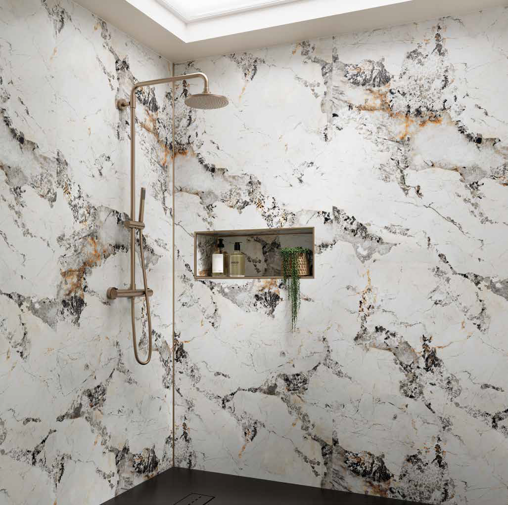 Kara - Waterproof Shower Panels