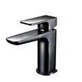 Chill Electroplated Mono Basin Mixer with Pop Up Waste in sleek black electroplated finish, modern single-hole basin tap.