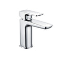 Chill Mono Basin Mixer tap in polished chrome finish with pop-up waste, modern design for single-hole basins.