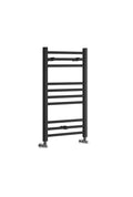 Front view of Lamba Straight Towel Warmer 800 x 400mm in Anthracite