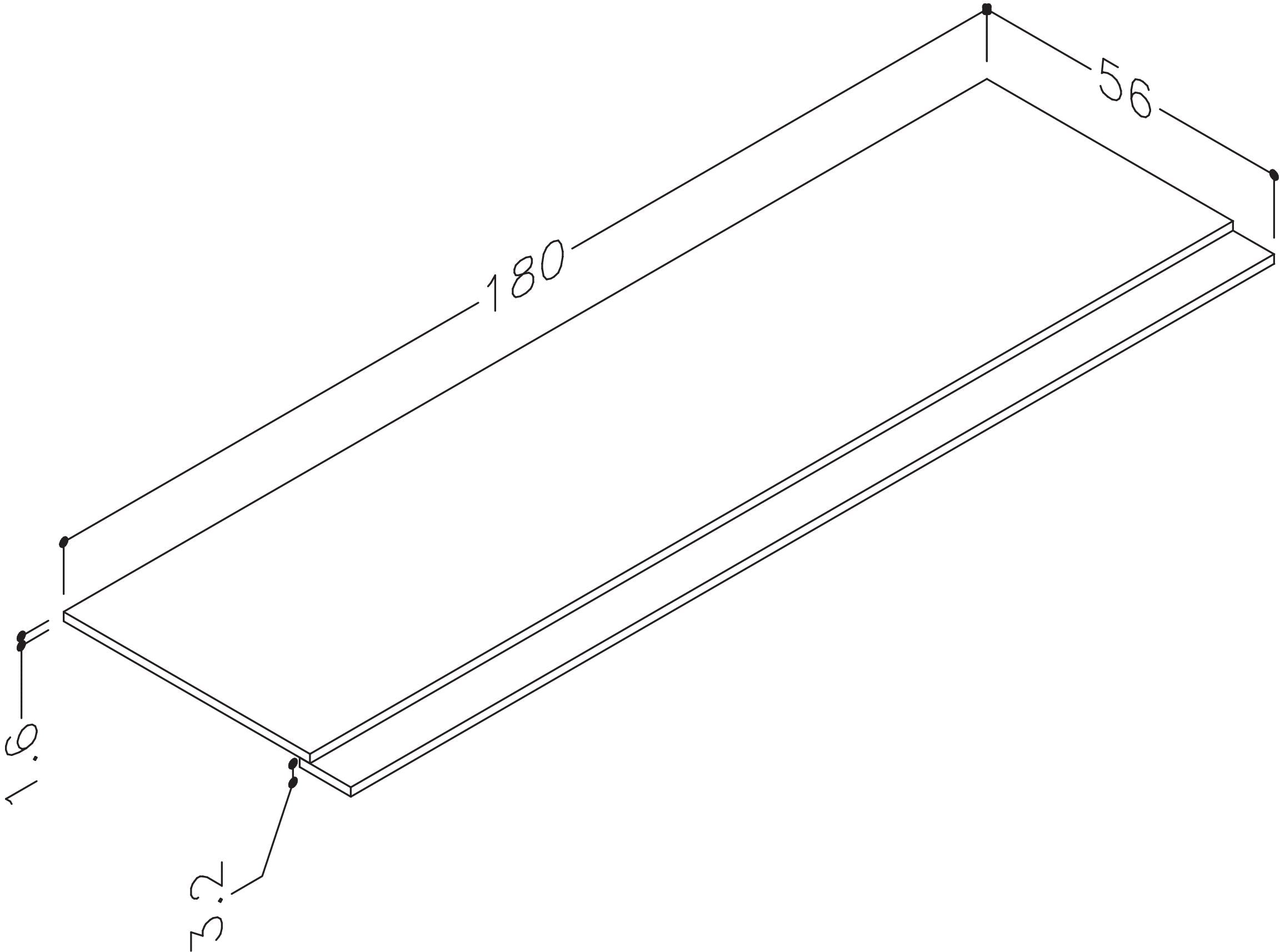 Thetab 1800mm 2 Piece Bath Panel