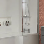 Chill One Spout Bath Filler w/ 2 Tap Holes - Chrome
