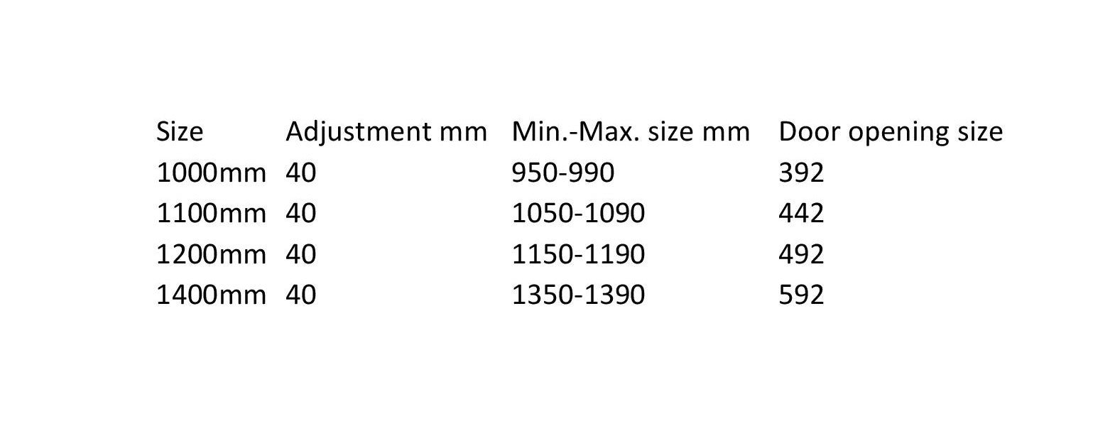 Shower Doors Sliding - Tailored Bathrooms