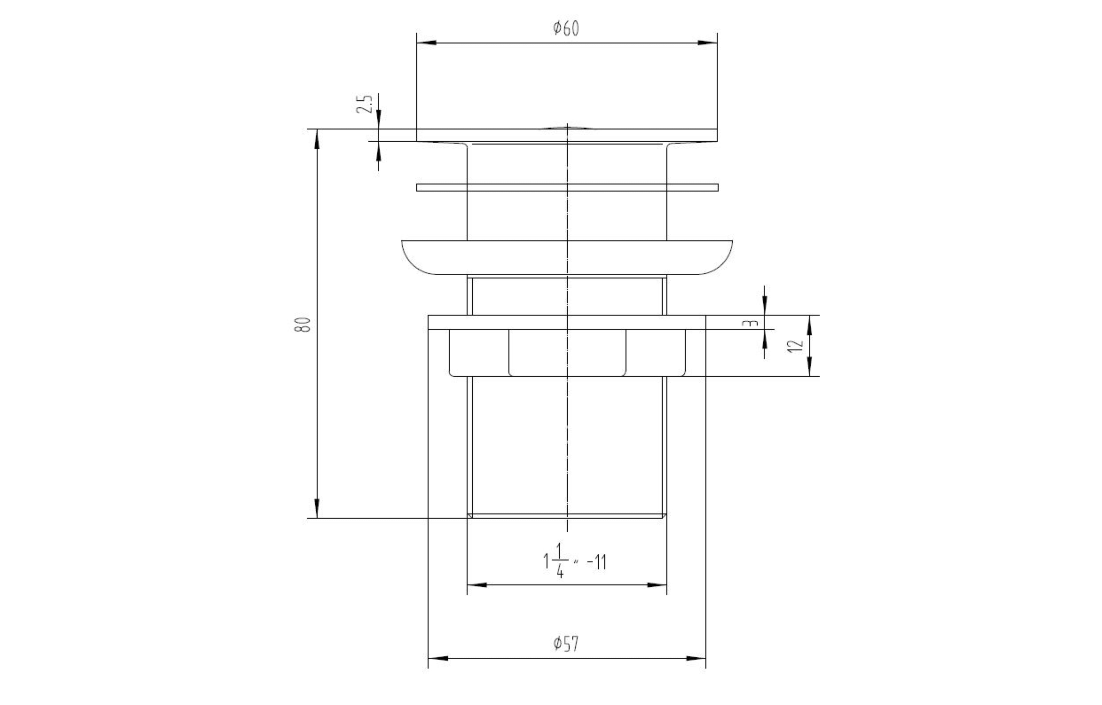 Chepstow Mono Mixer Tap & Waste - Tailored Bathrooms