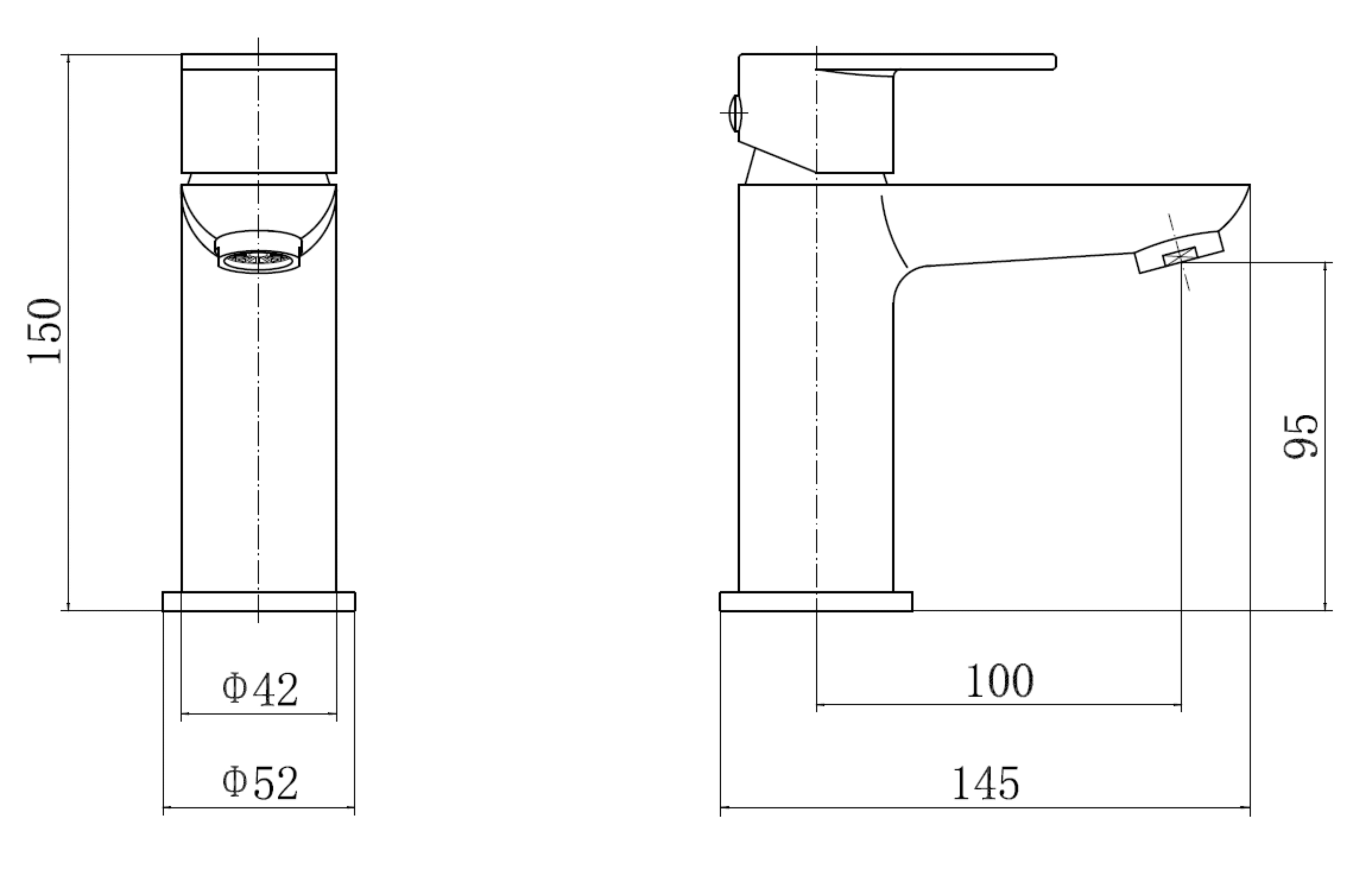Barmouth Basin Mono & Waste - Tailored Bathrooms