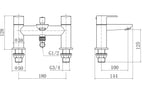 Barmouth Bath Shower Mixer - Tailored Bathrooms