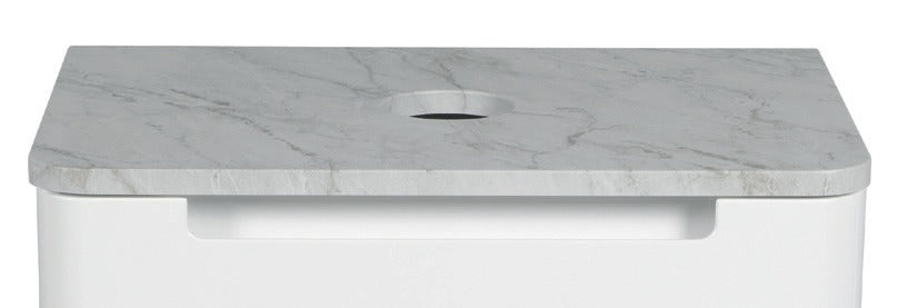 Monza 600mm Countertop - PVC - Tailored Bathrooms