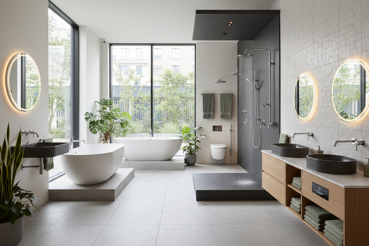 GEnerate a 2026 Picture related to bathroom shops