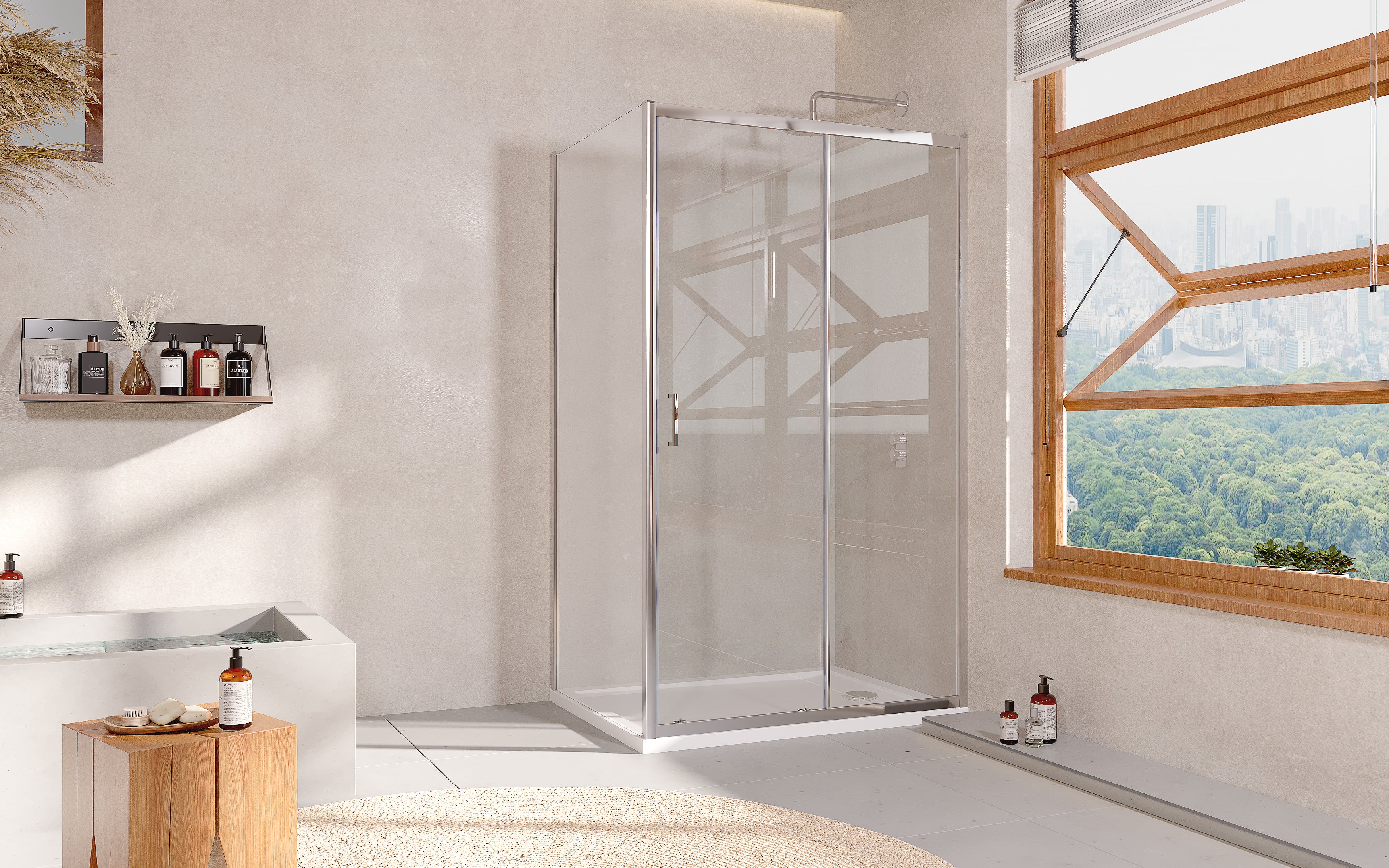 Shower Side Panel - Tailored Bathrooms